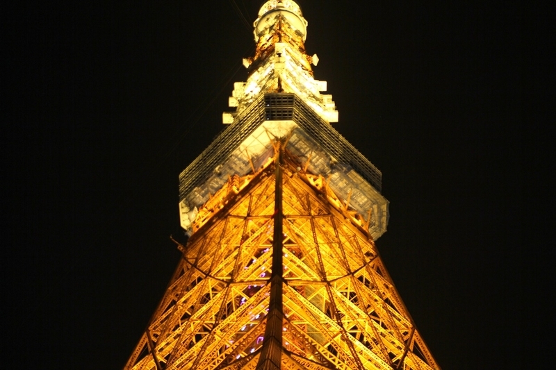 【東京】初めて登った東京タワーの写真