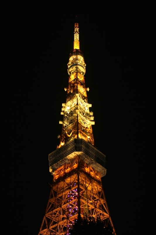 【東京】初めて登った東京タワーの写真