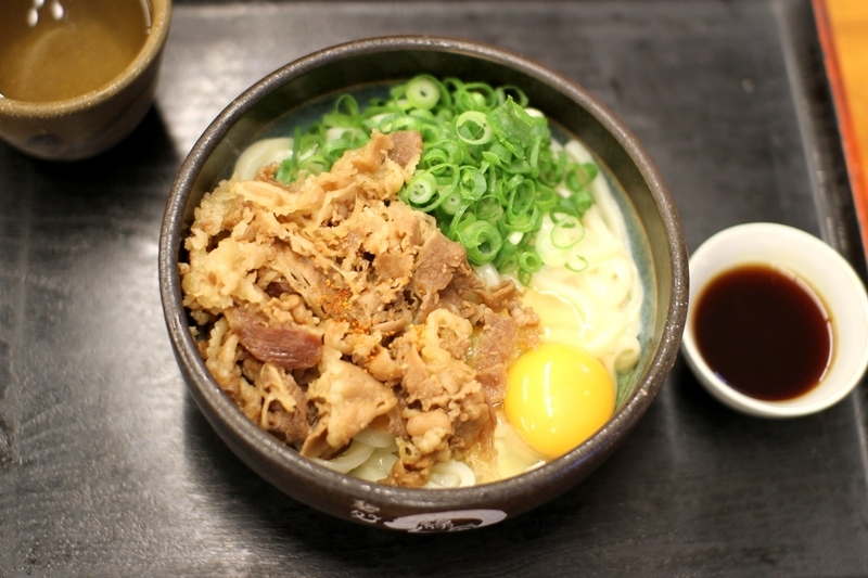 麺処綿谷肉釜玉うどん
