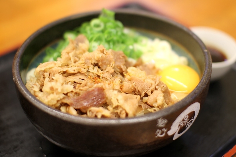 麺処綿谷肉釜玉うどん