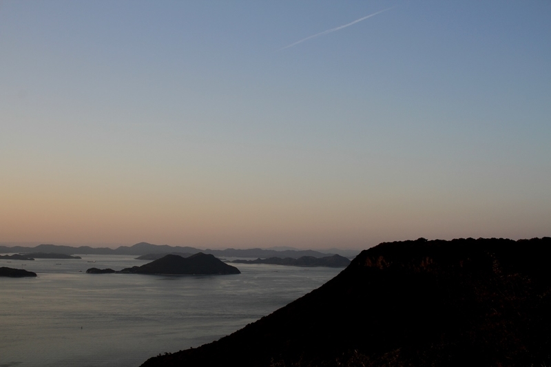 屋島の夕日
