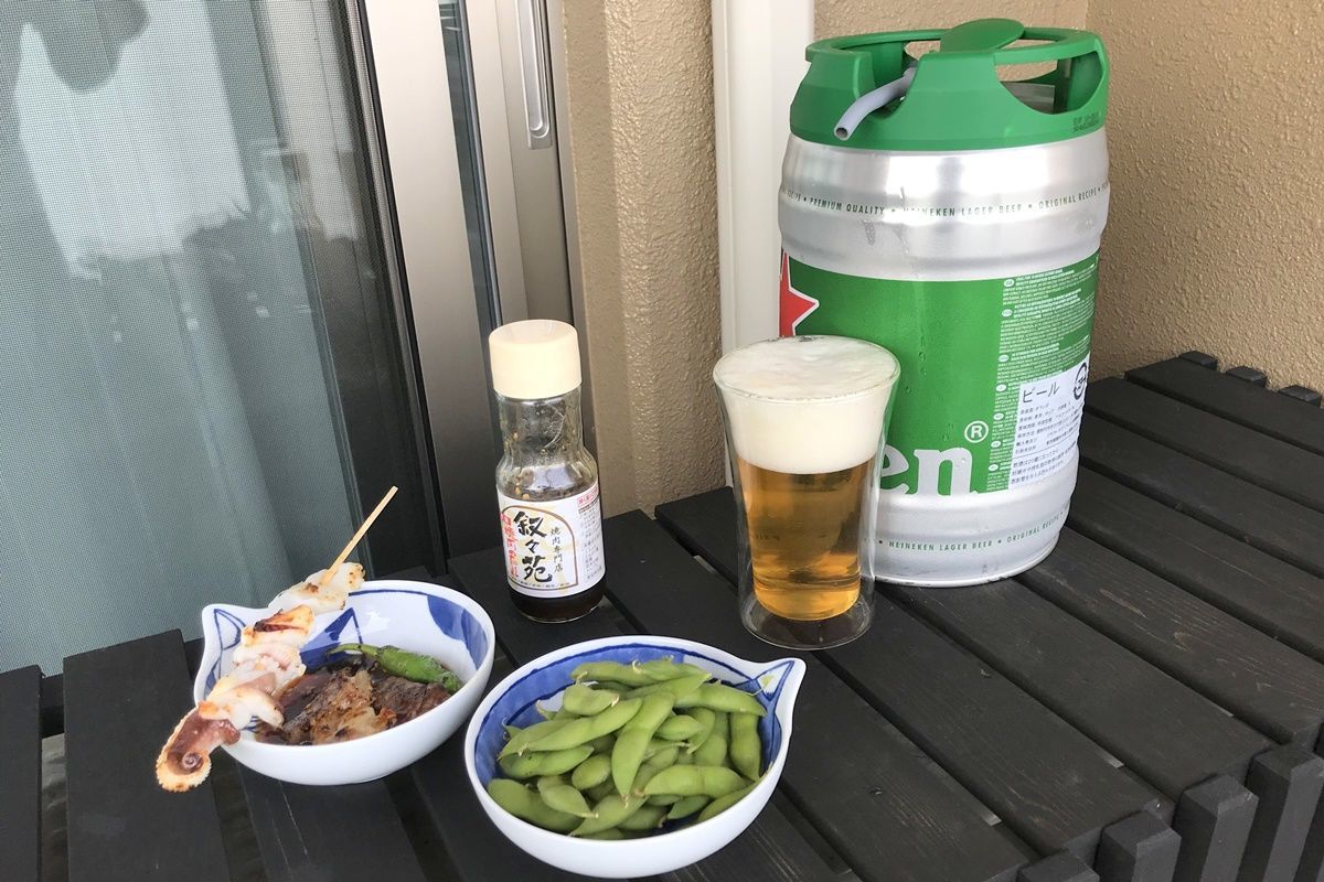 自宅で樽生ビールを楽しめる！ハイネケンのビールサーバー・ドラフトケグを購入