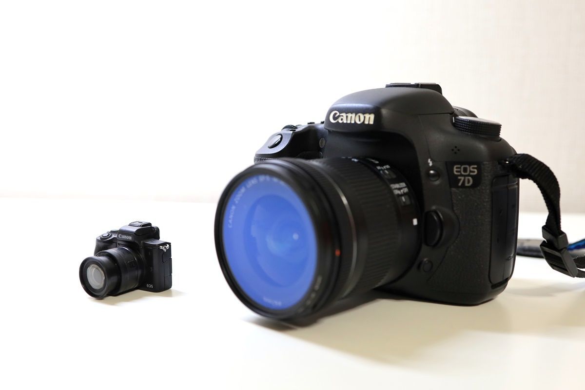 ガチャポンで一眼レフカメラ『Canon EOS Kiss M』をGET!