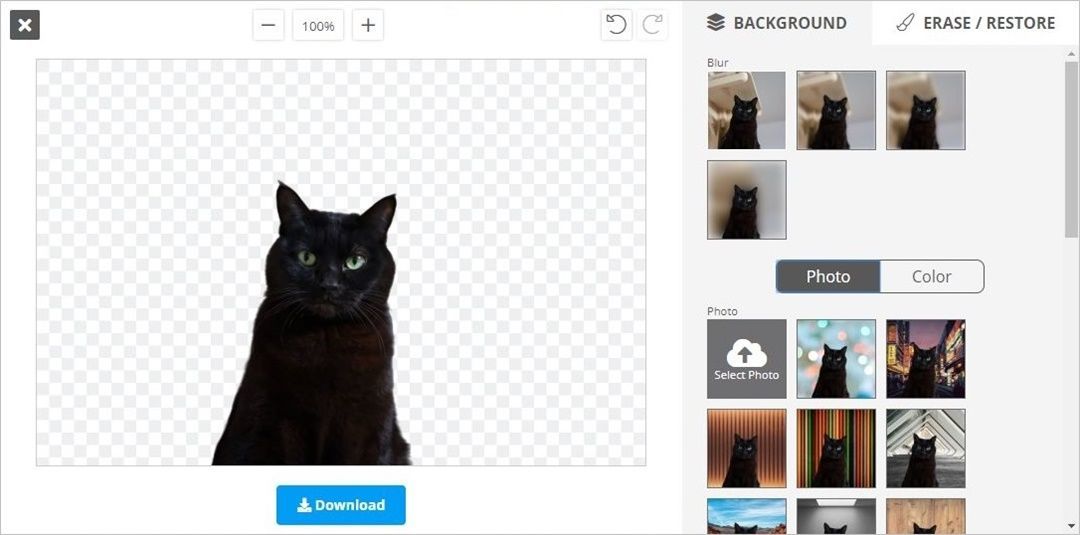 WEBツール】自動で写真の人物だけを切り抜く『removebg』で猫を 
