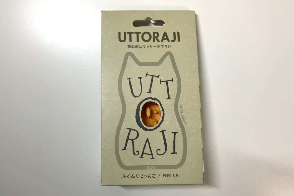 可愛い猫型シリコンブラシ『iCat UTTORAJI』を買いました
