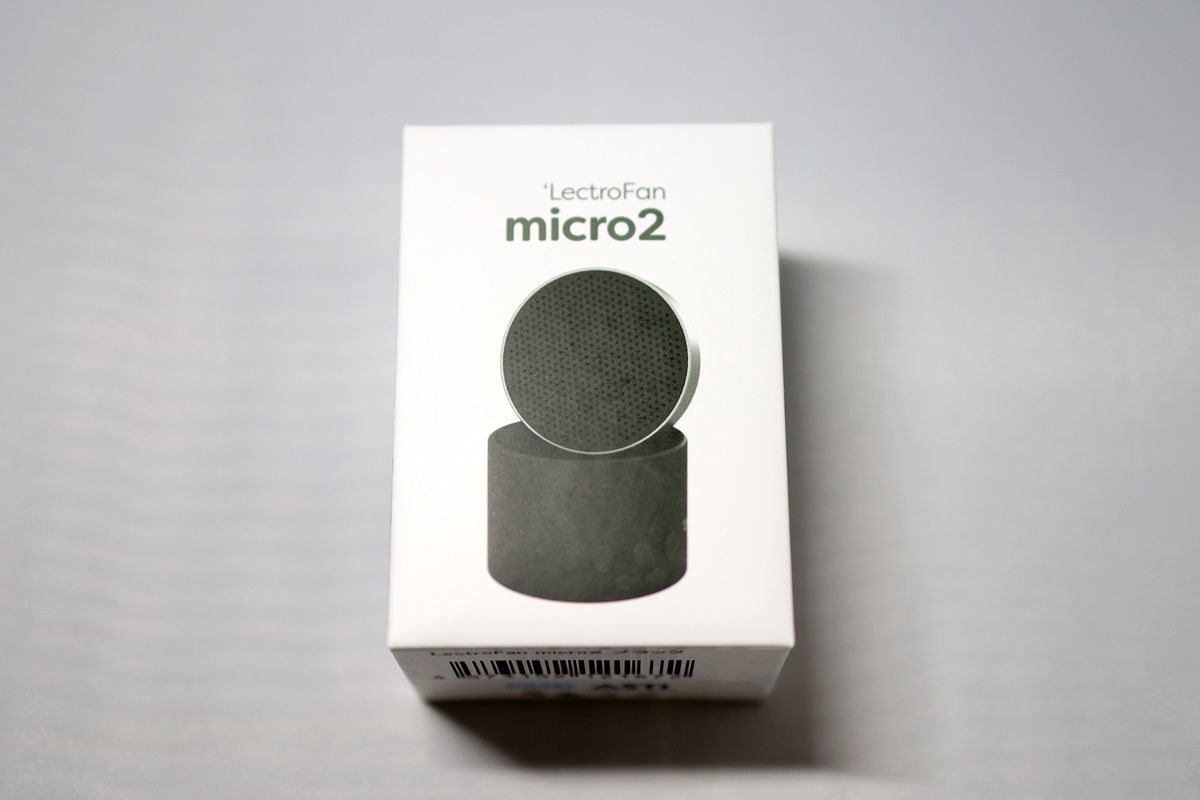 ホワイトノイズマシン LectroFan micro2（レクトロファンマイクロ2）を