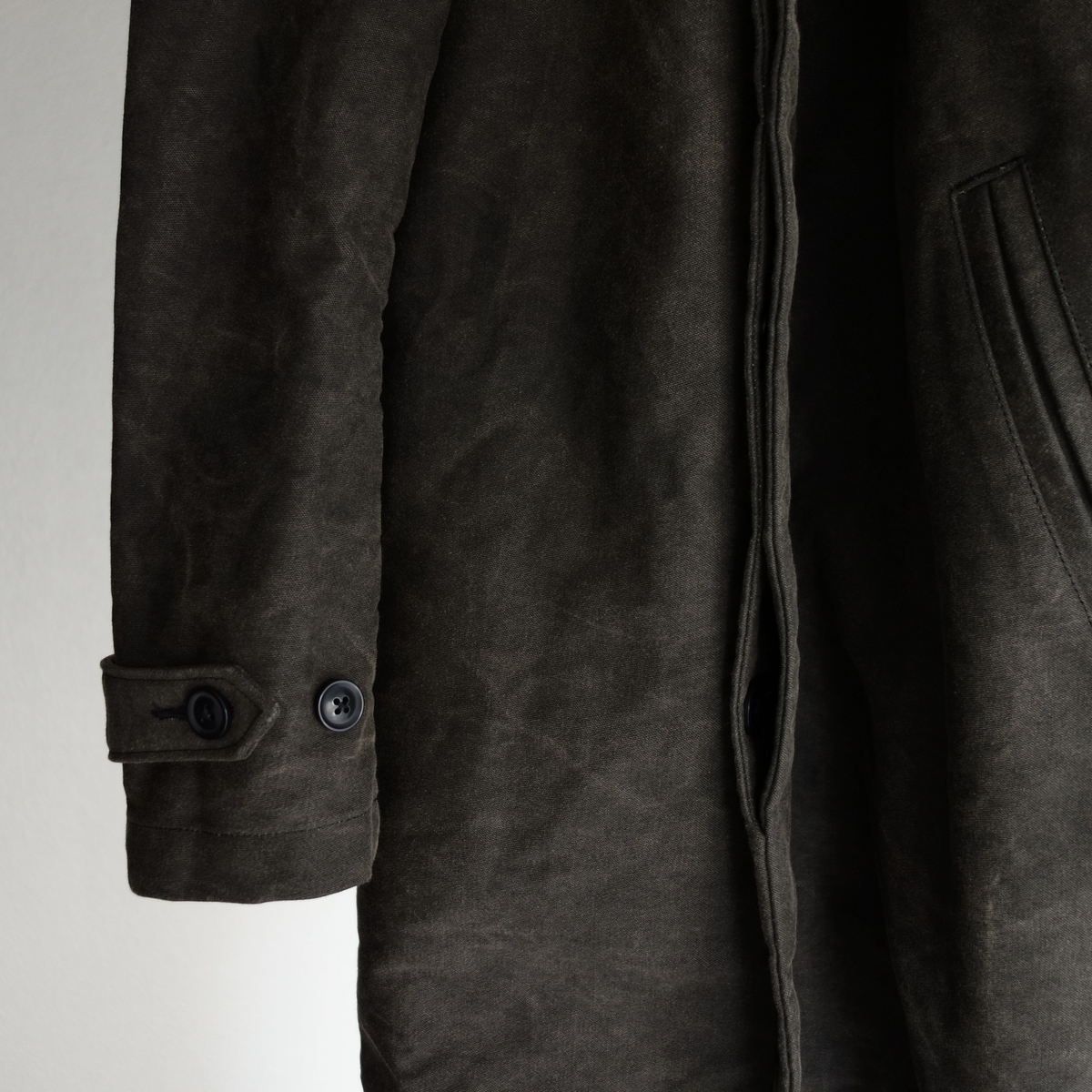 CLASSIC MOLESKIN SHOESMAKERS COAT - DJANGO ATOUR