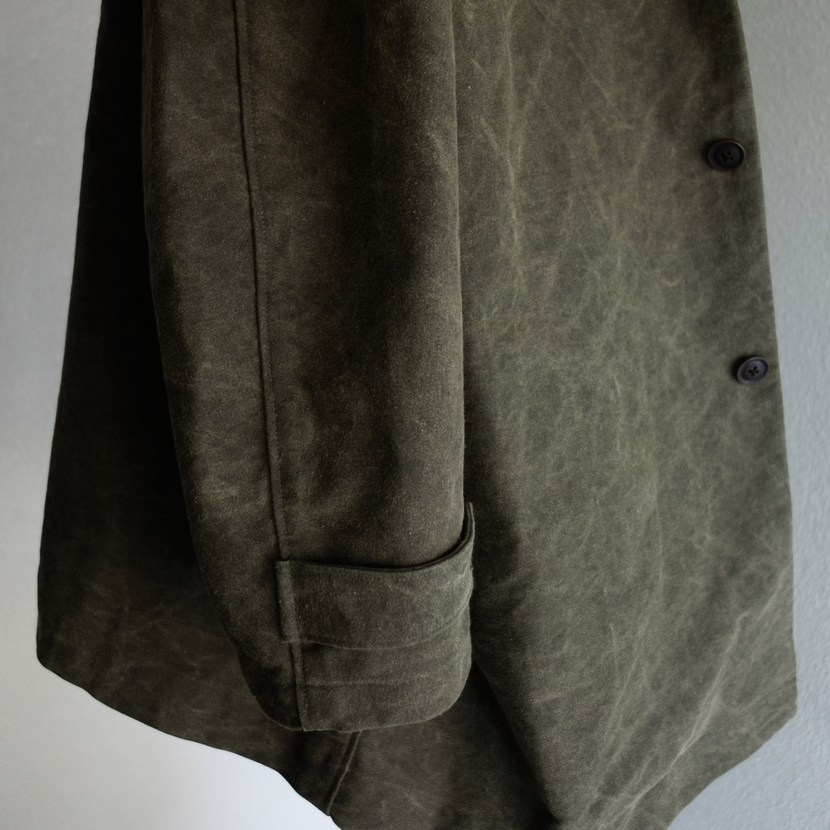 CLASSIC MOLESKIN SHOESMAKERS COAT - DJANGO ATOUR