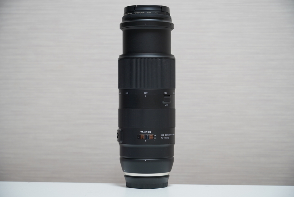 タムロン100-400mm (Model A035)ニコン TAMRON 100-400mm F/4.5-6.3 Di VC USDをNikon D40に装着して