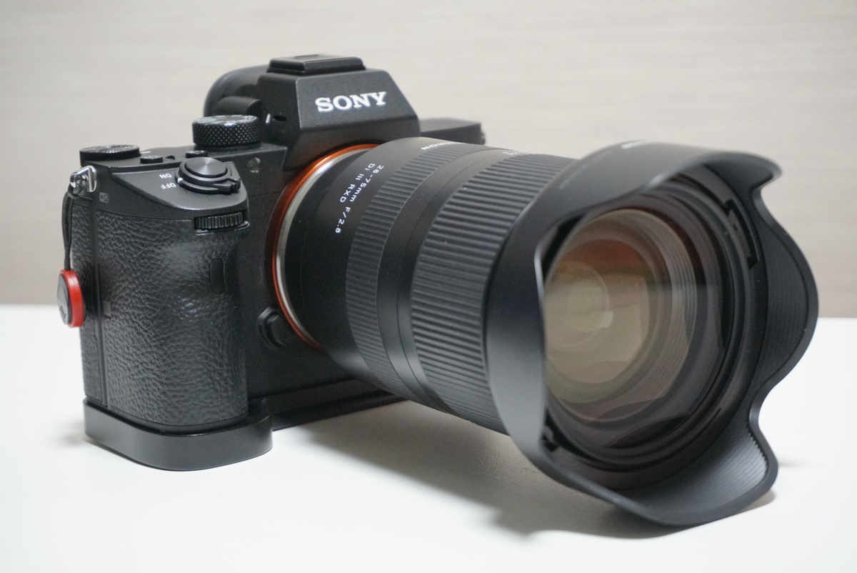 α7Ⅲにα9用のL型プレート(L型ブラケット)を装着！グリップ力UPで小指