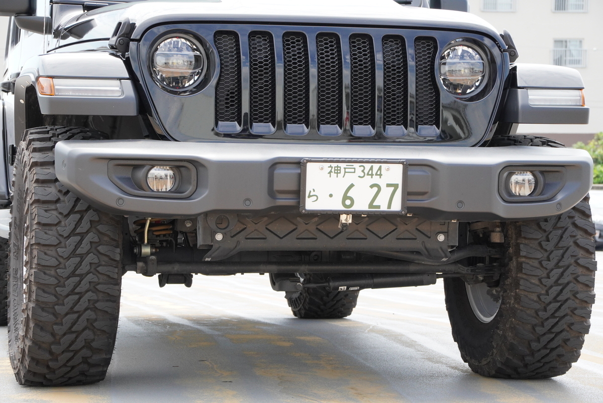 MOPAR Jeep純正 フロントスチールバンパー 牽引フックラングラー jl