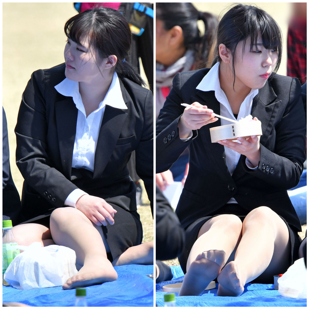 リクスー パンチラ
