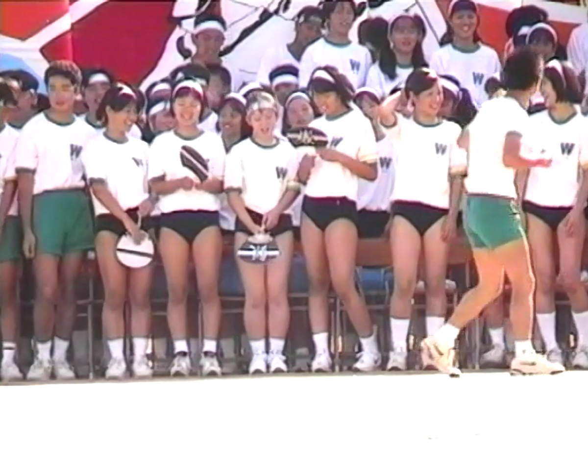 ハイレグ　JK SENMHS セクシーブルマ 体操着 コスプレ 体操服 チアガール スポーツ スク水 スクール水着 競泳水着 極薄水着 レオタード ハイレグ 女子高生  コスチューム レディース ハロウィン イベント 余興 宴会 仮装 上下セット 付き ニーハイストッキング081 | Pay ID