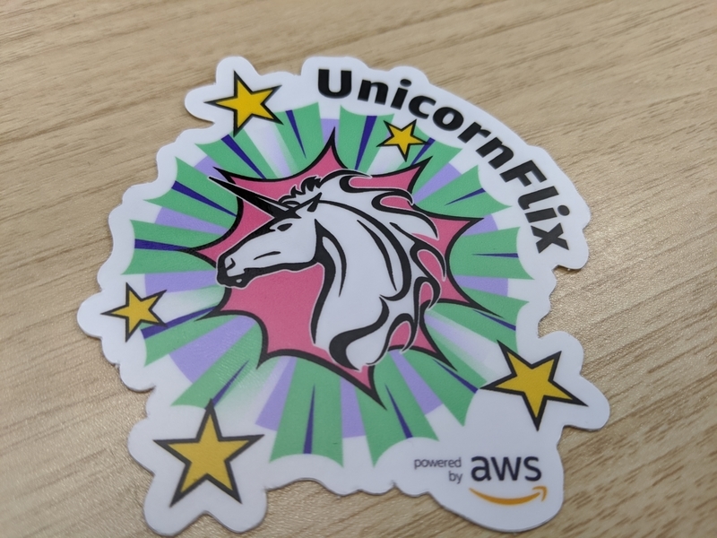 UnicornFlixのステッカー
