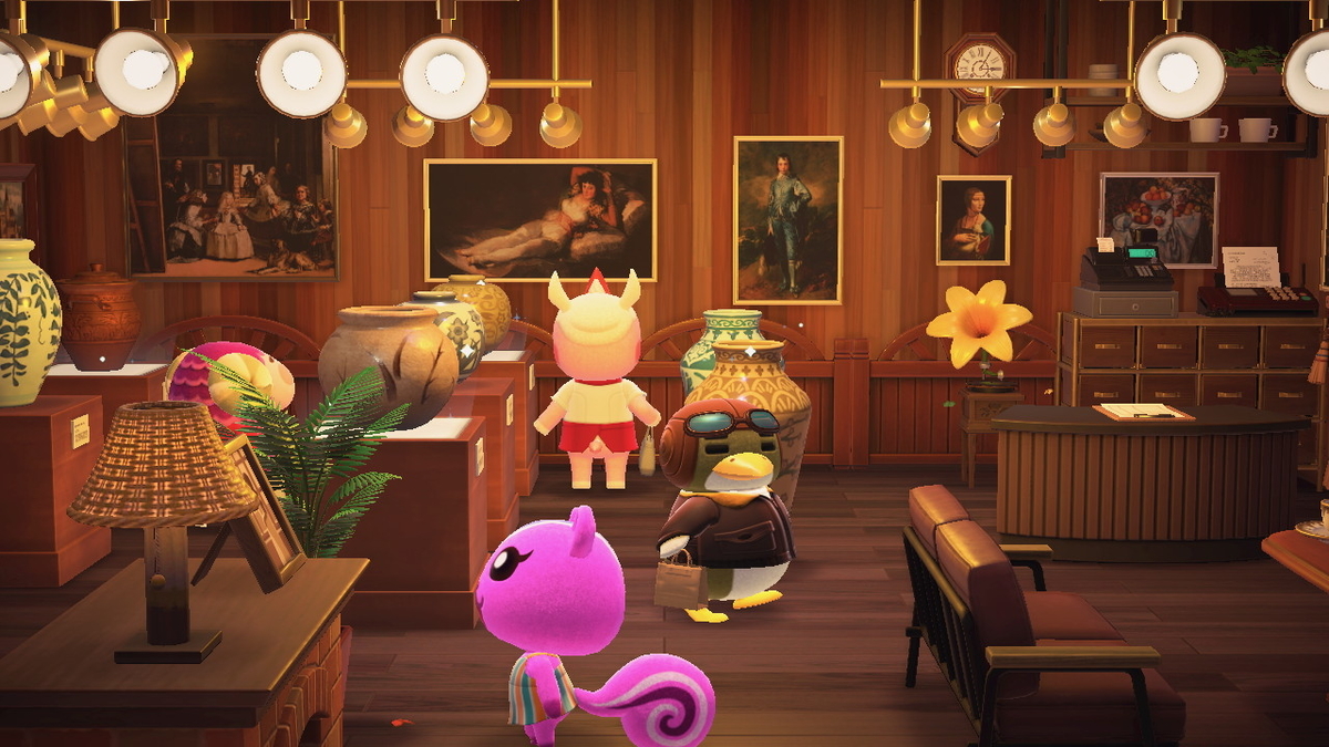 あつ森ハピパラギャラリーレイアウト