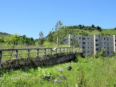金比羅火口災害遺構