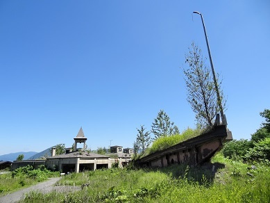 金比羅火口災害遺構