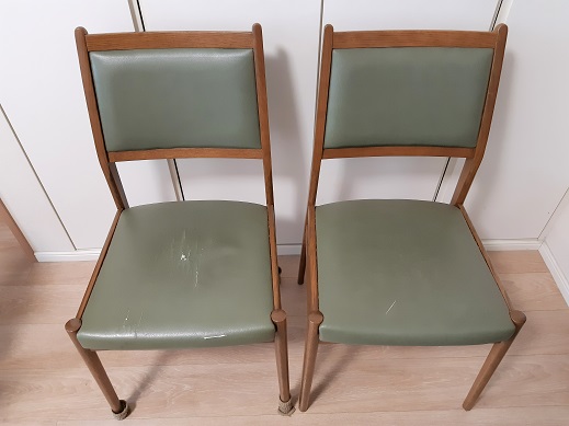 カリモク リペア ダイニングチェア 2セット 2人掛椅子（右） CU5728E450 | スツール・ベンチ | 家具を探す