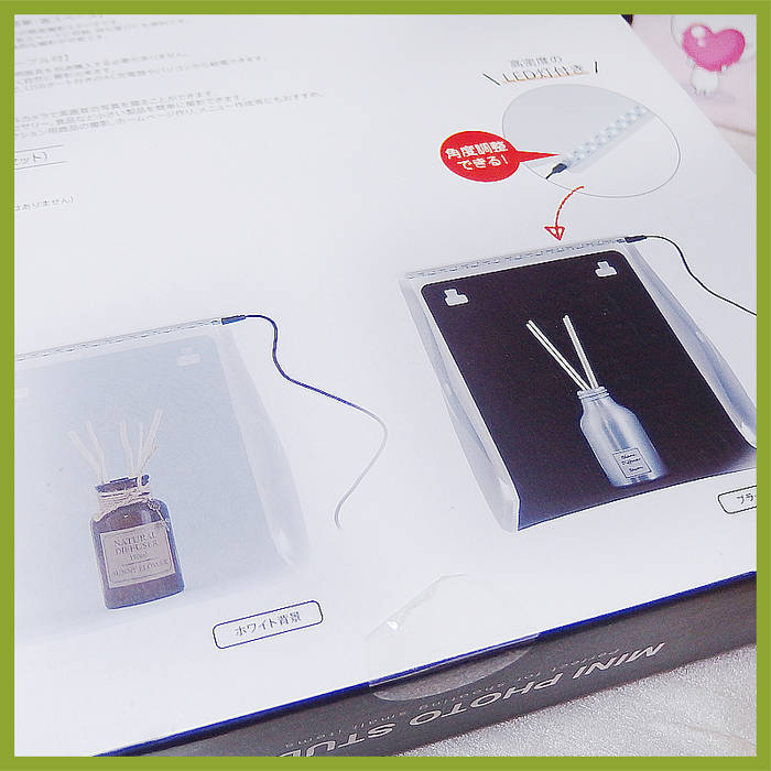 mini photo studio 撮影ボックス ミニ キャンドゥ 100円