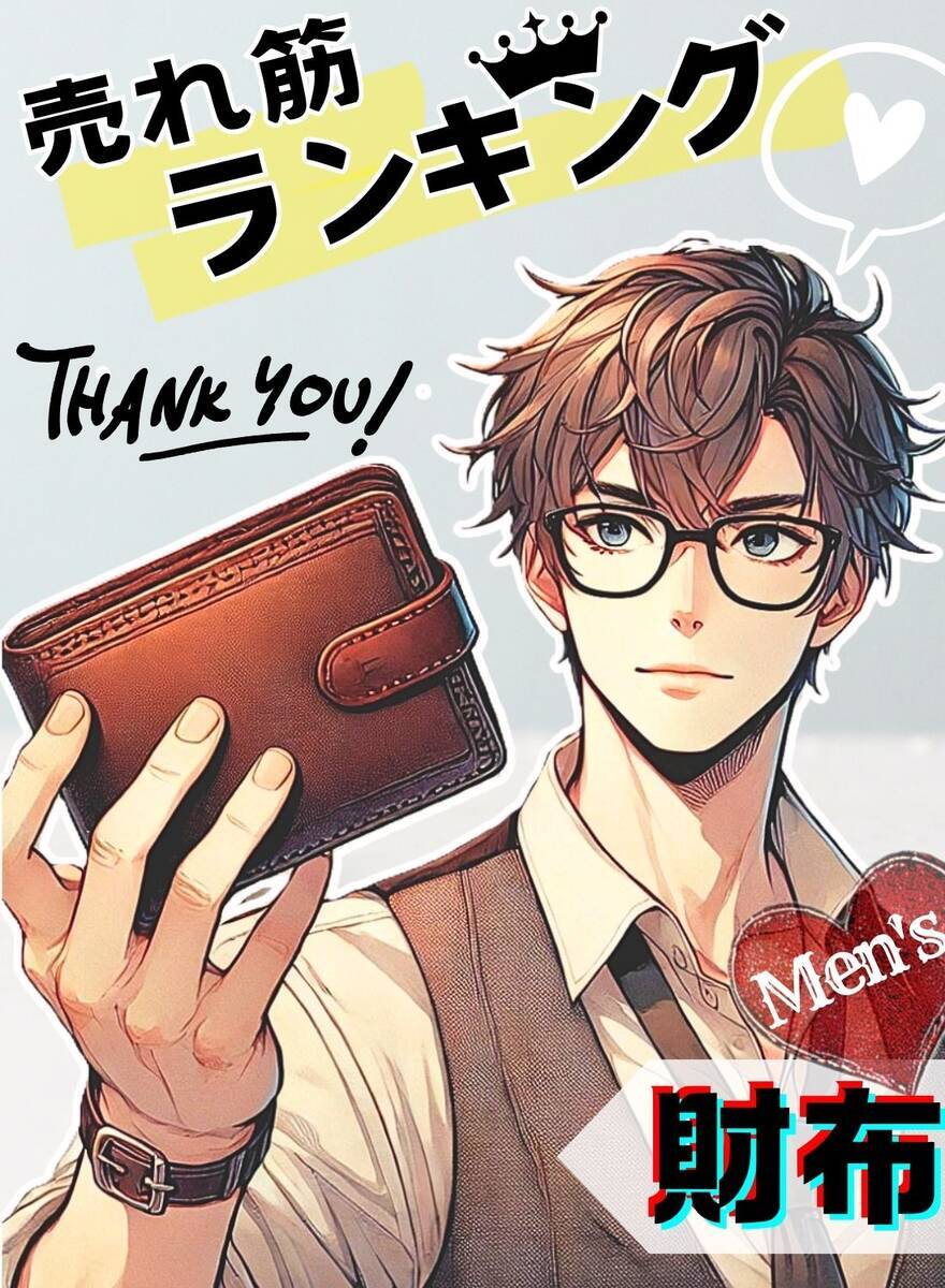 Amazonランキングメンズ財布