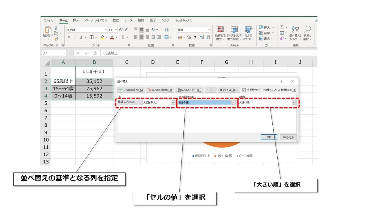 エクセルの円グラフはどう作る 作り方 種類 小技を一挙に紹介 まいにちdoda はたらくヒントをお届け