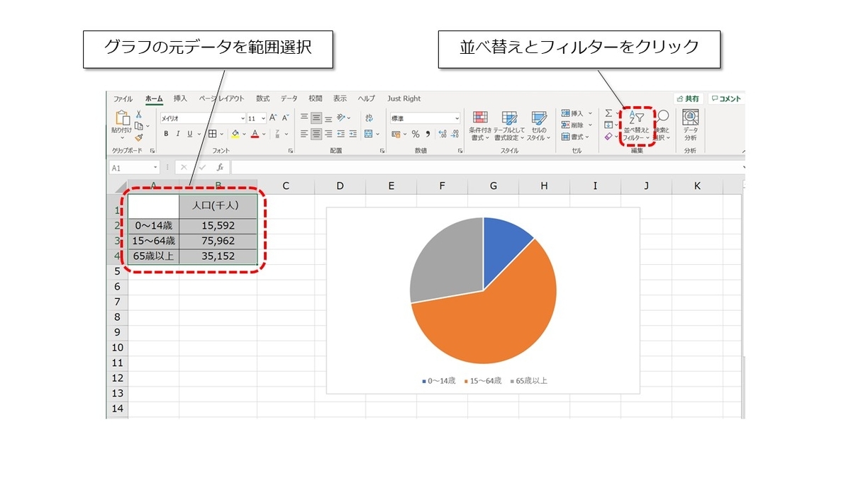 エクセルの円グラフはどう作る 作り方 種類 小技を一挙に紹介 まいにちdoda はたらくヒントをお届け エクセルの円グラフはどう作る 作り方 種類 小技を一挙に紹介 まいにちdoda はたらくヒントをお届け