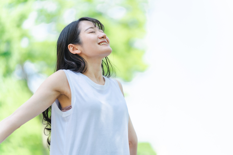 セルフケアでメンタル疲労を回復させる人のイメージ