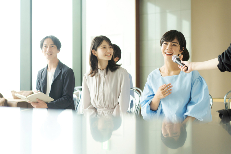 プレゼンテーションでわかりやすい質問をする人