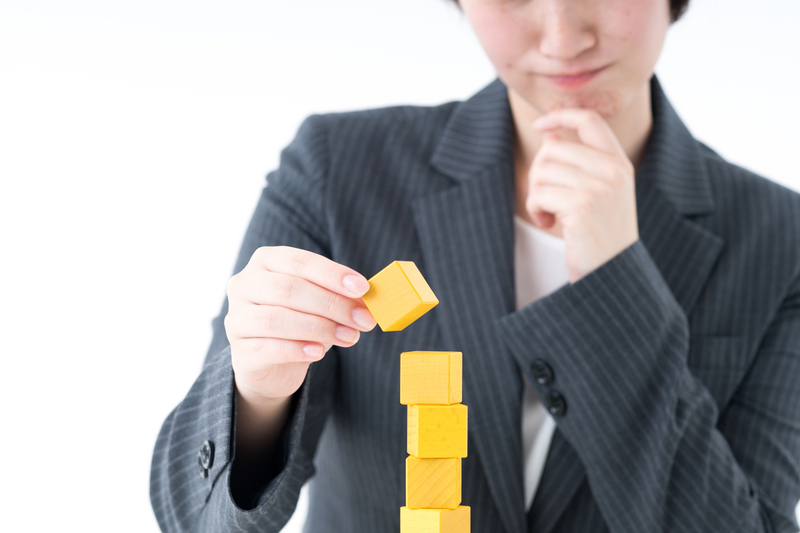 集中力が持続しない人のイメージ