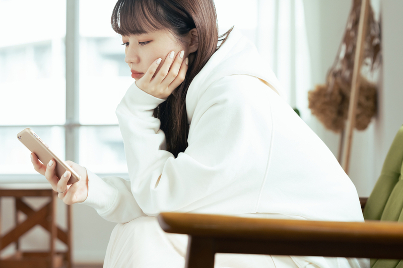 ストレスが原因でうまくいかないと感じる人のイメージ