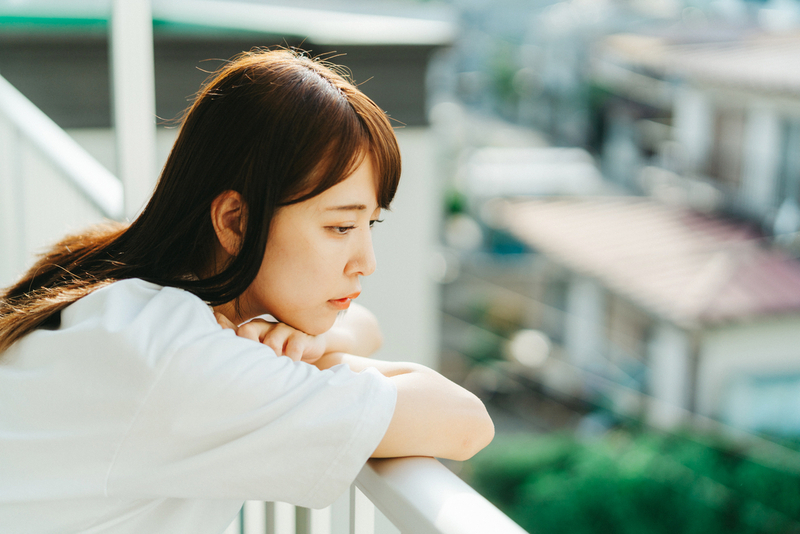 自己肯定感が低い人のイメージ