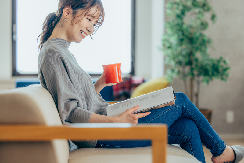 休息をとることで前向きになるイメージ