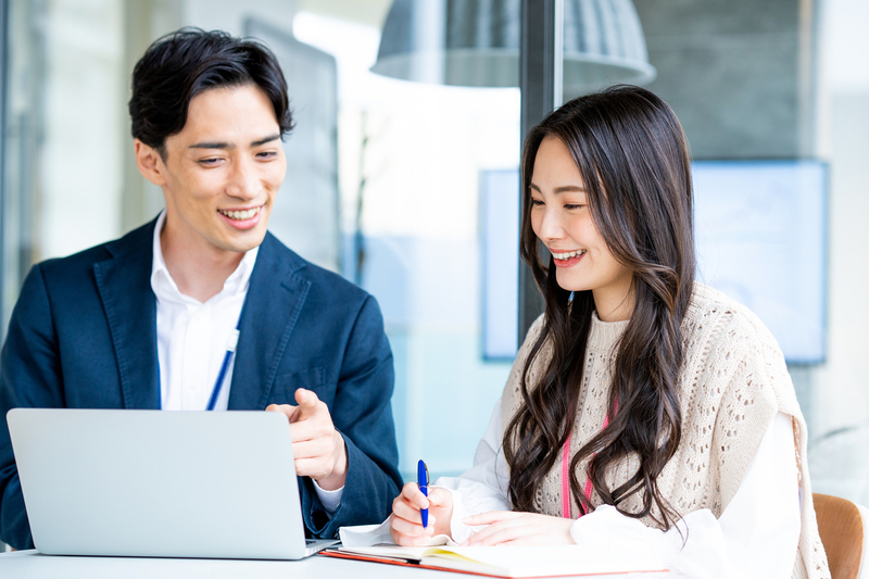 人当たりがいい人のイメージ