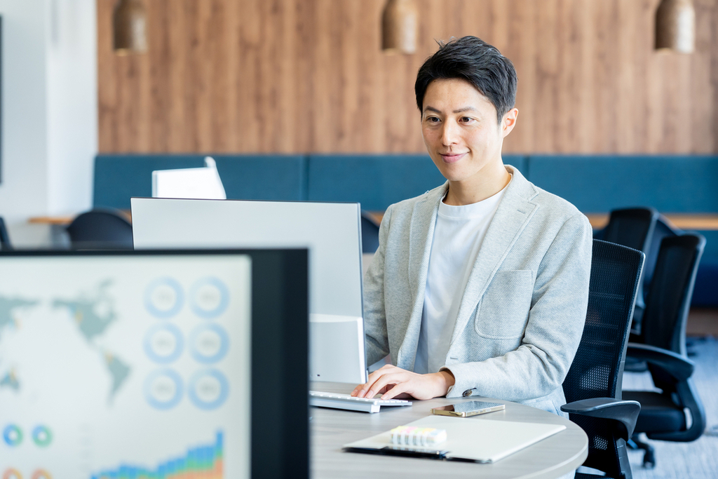 効率的に情報収集をできる人のイメージ