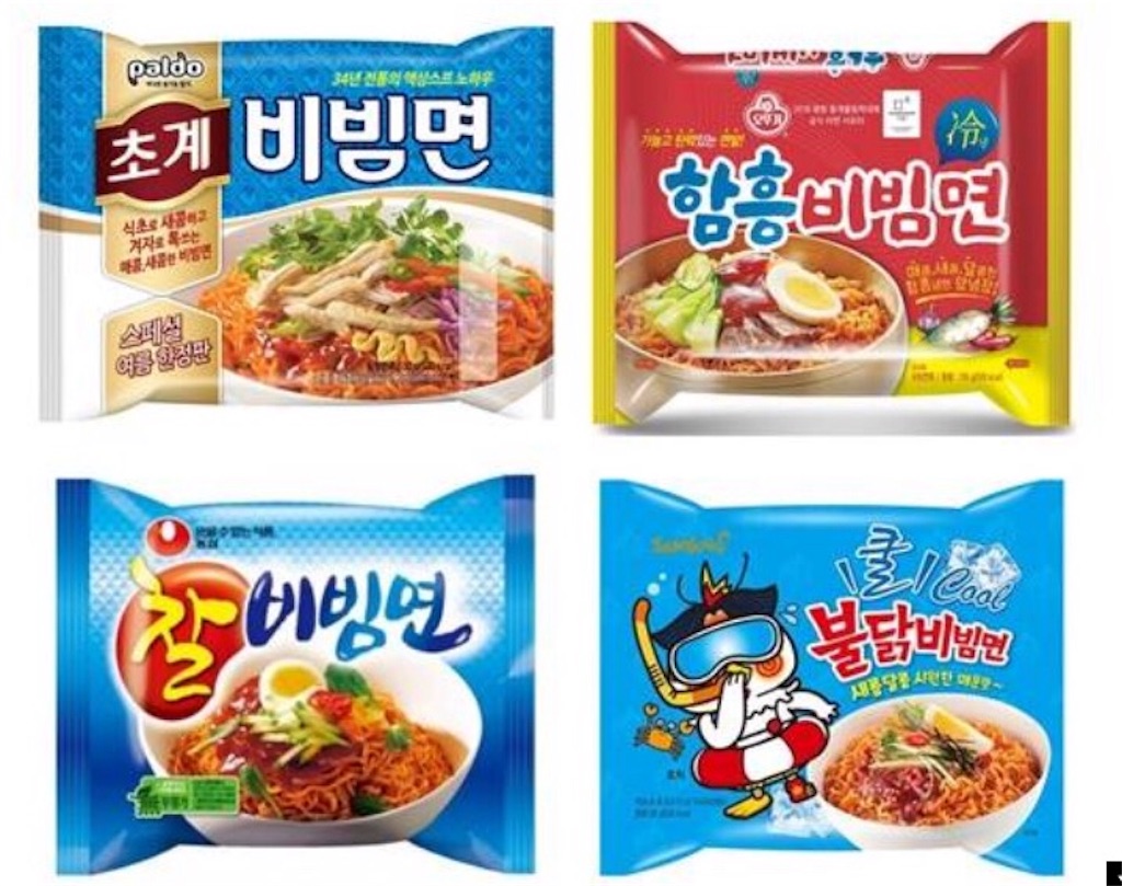 韓国グルメ インスタントビビン麺 韓国 ファッション カルチャー グルメ