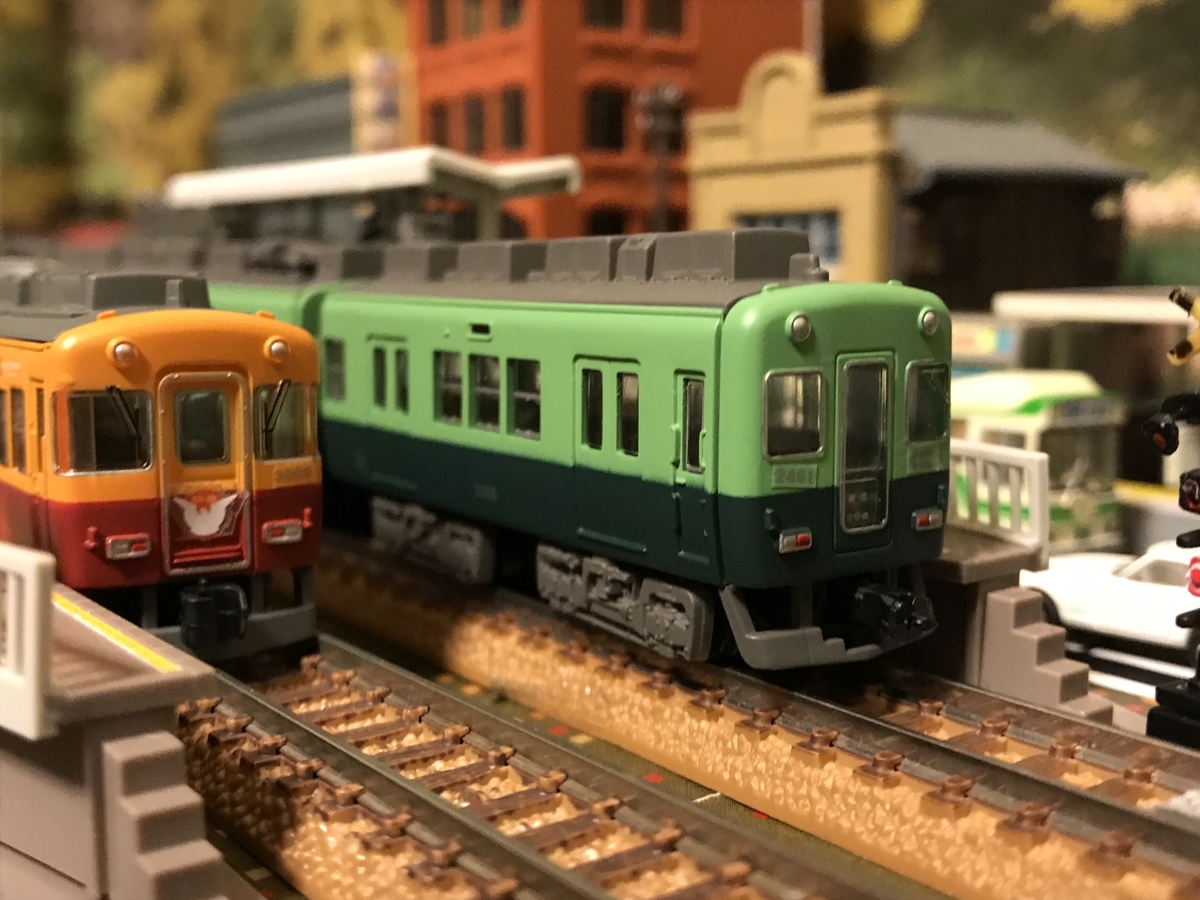 京阪2400系 更新後 旧塗装 #Bトレ #京阪 - 京阪神急行B支線