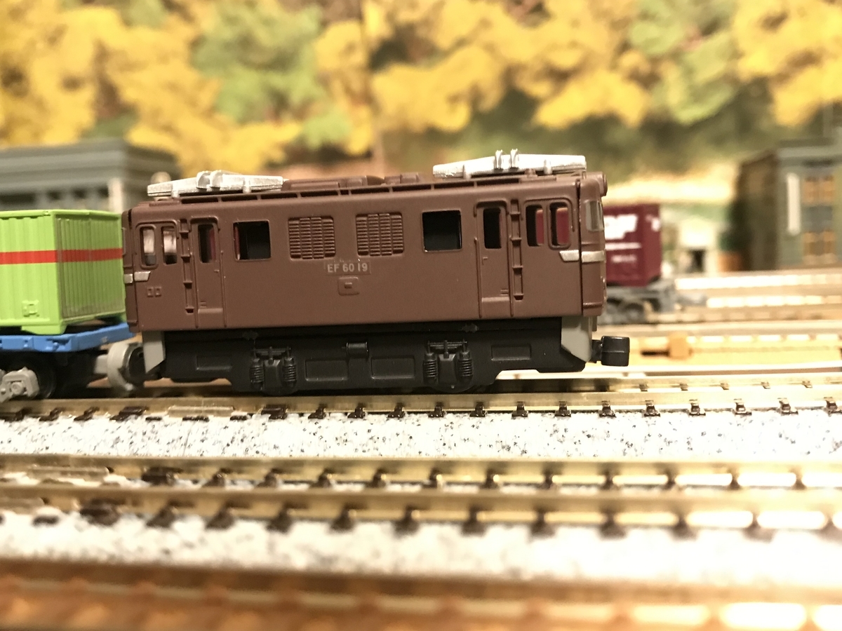 EF60形直流電気機関車 ぶどう色 Bトレ 秋田回送 19号機 #Bトレ