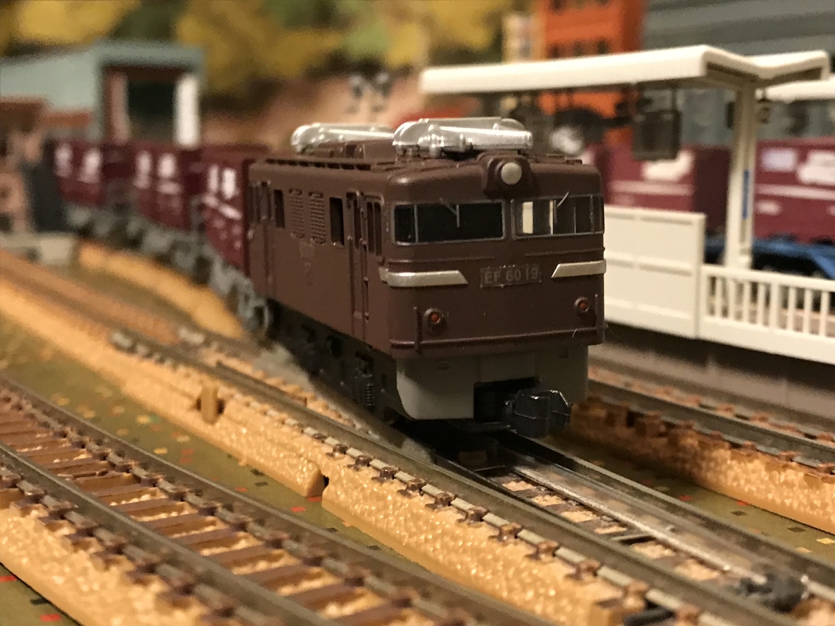 KTM EF60 直流電気機関車 茶色　未組立 KTM EF60 直流電気機関車 茶色 未組立