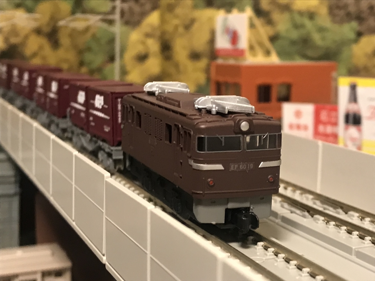 EF60形直流電気機関車 ぶどう色 Bトレ 秋田回送 19号機 #Bトレ