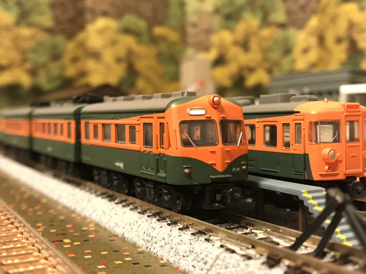 【Bトレ】国鉄80系　セット 国鉄80系 湘南色 2枚窓 Bトレ#国鉄 #80系 #湘南電車 #旧型国電