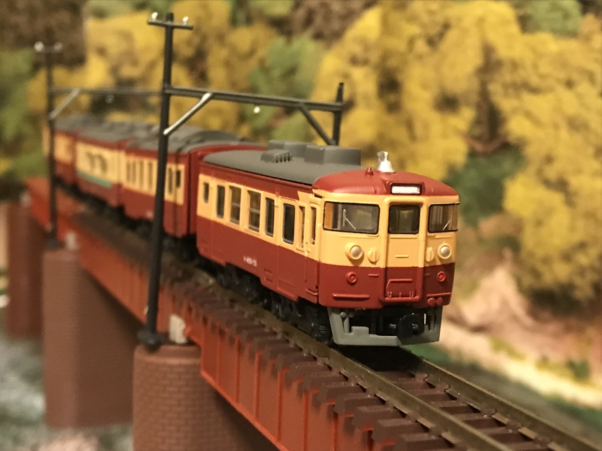 国鉄 455/457系 交直流急行型電車 Bトレ #国鉄 #455系 #457系 #475系