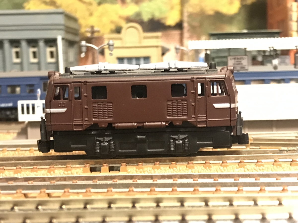 EF58形直流電気機関車 ぶどう色 庇無し Bトレ - 京阪神急行B支線