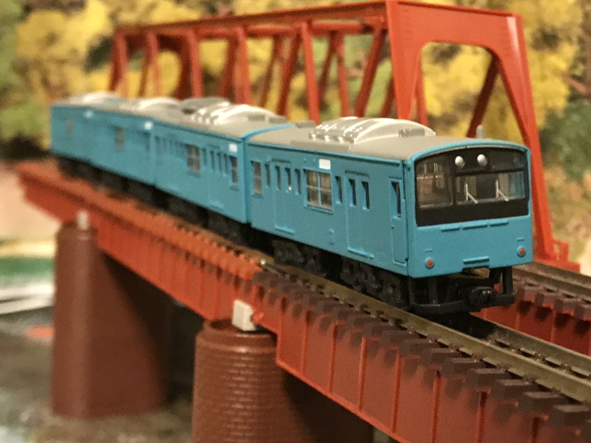 国鉄201系 スカイブルー（登場時） Bトレインショーティー