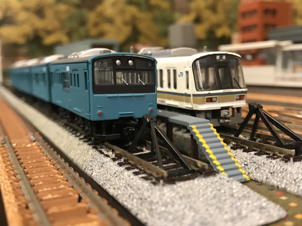 国鉄201系 スカイブルー（登場時） Bトレインショーティー
