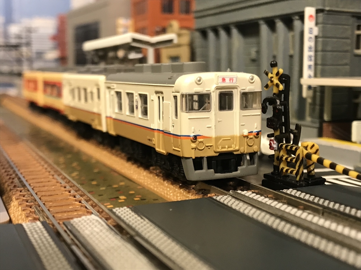 JR九州 キハ58・65形気動車 九州急行色 Bトレインショーティー