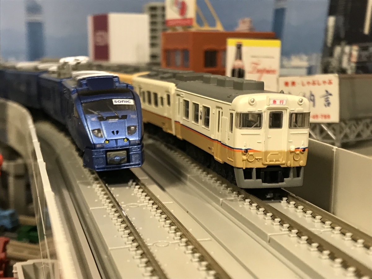 JR九州 キハ58・65形気動車 九州急行色 Bトレインショーティー