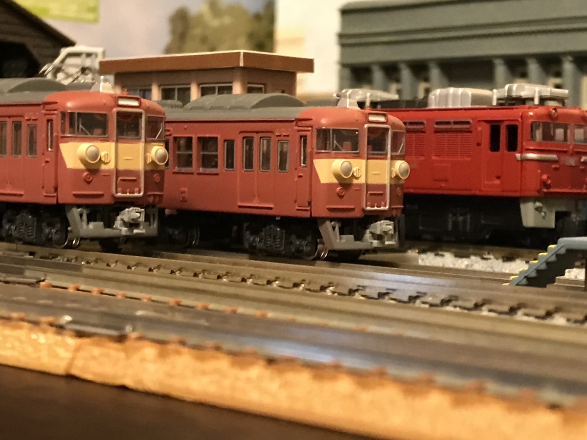 国鉄415系 交直流近郊型電車 標準色 原形ライト Bトレインショー