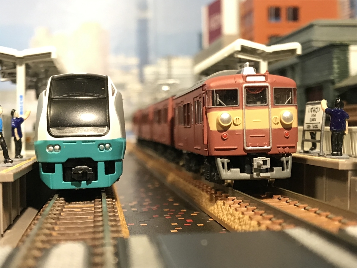 国鉄415系 交直流近郊型電車 標準色 原形ライト Bトレインショー