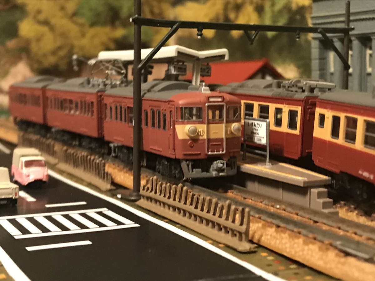 国鉄415系 交直流近郊型電車 標準色 原形ライト Bトレインショー