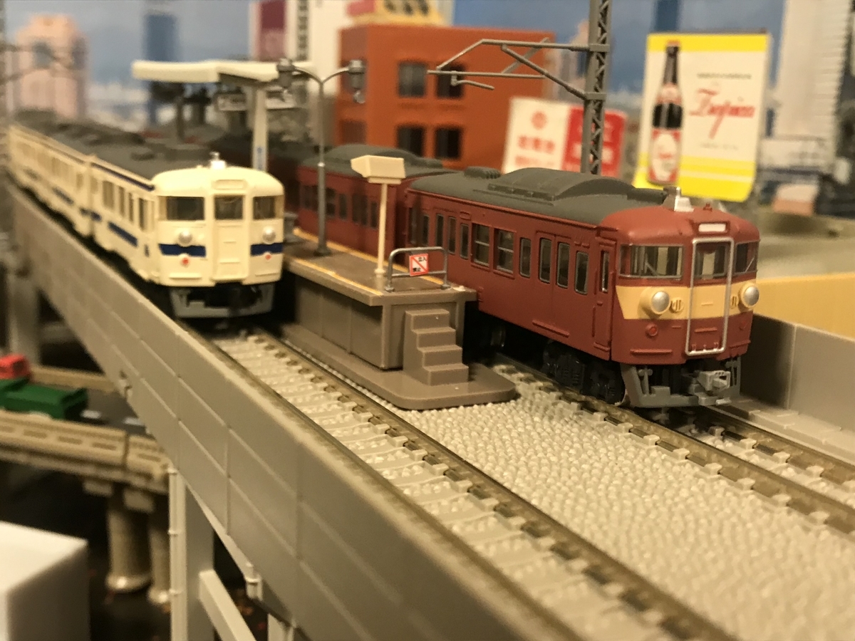 国鉄415系 交直流近郊型電車 標準色 原形ライト Bトレインショー